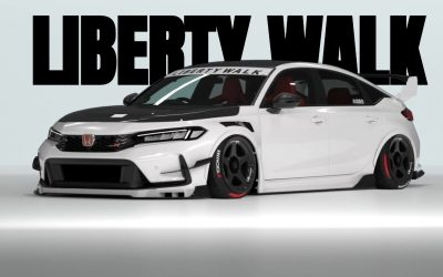 Widebody Honda Civic Type R Japánból – menő vagy túlzás?